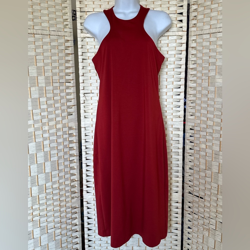 Banana Republic Sleeveless Red Dress